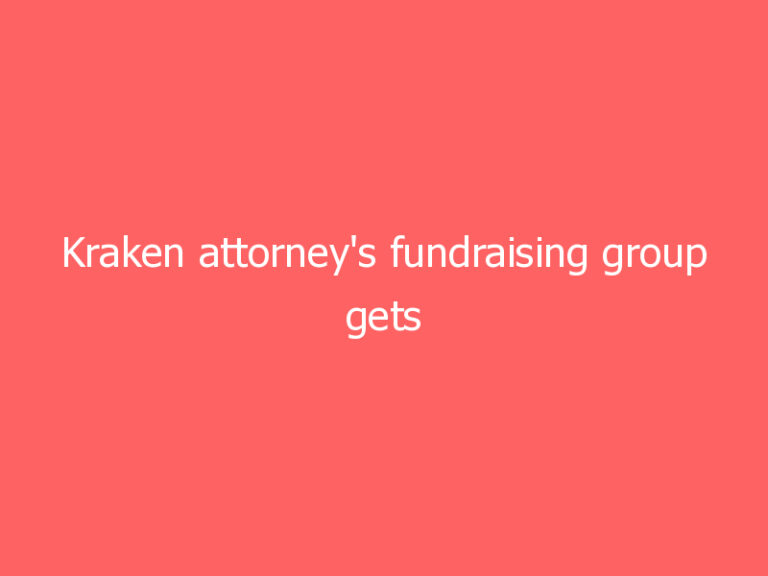 Kraken attorney’s fundraising group gets Florida’s approval