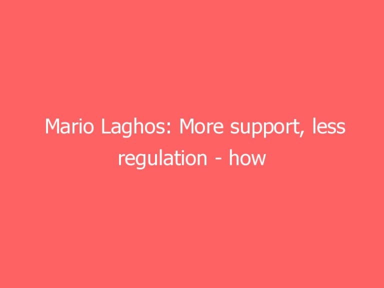 Mario Laghos: More support, less regulation – how Government can help British industry thrive