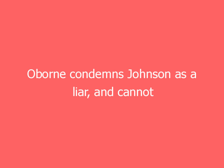Oborne condemns Johnson as a liar, and cannot understand why many voters believe the PM is telling the truth
