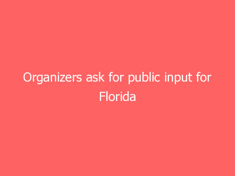 Organizers ask for public input for Florida Avenue Corridor Study