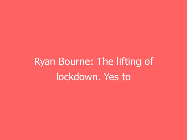 Ryan Bourne: The lifting of lockdown. Yes to prudence but no to pessimism. The projections of these gloomy scientists seem absurd.