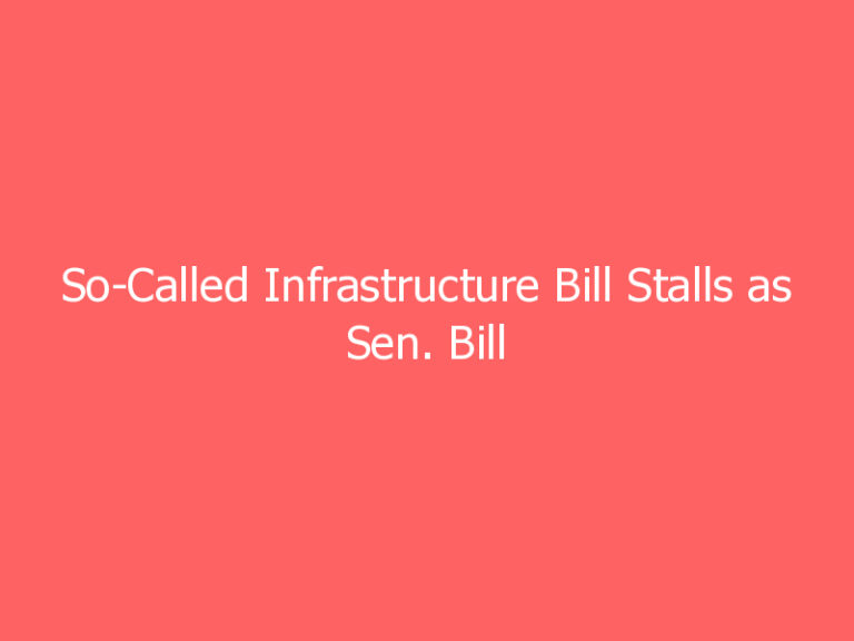 So-Called Infrastructure Bill Stalls as Sen. Bill Hagerty Leads Opposition