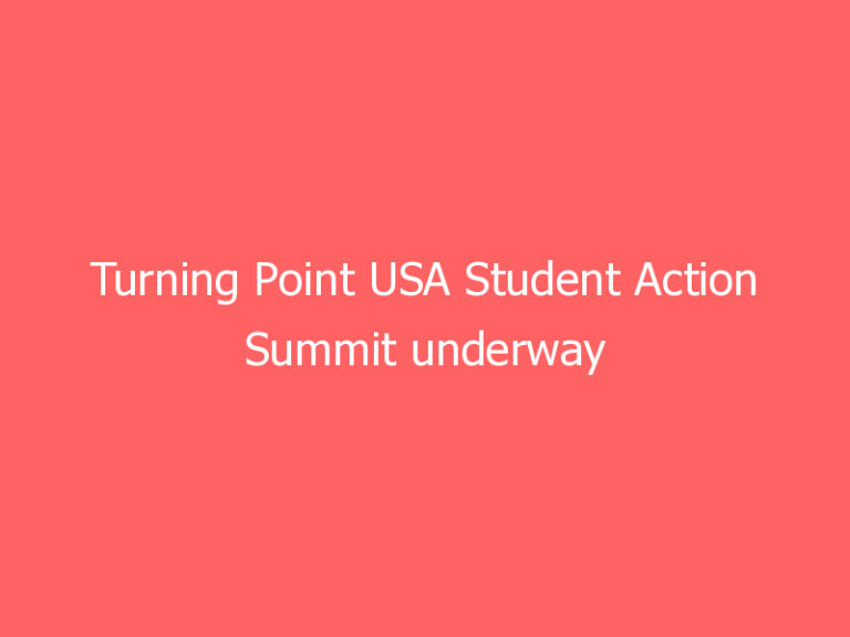 Turning Point USA Student Action Summit underway in Tampa, Florida