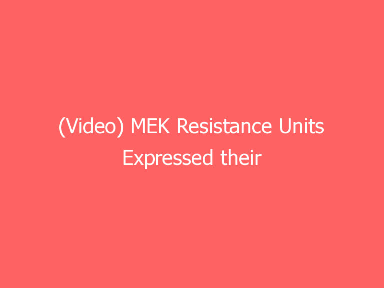 (Video) MEK Resistance Units Expressed their Determination for Continuing the Uprisings and Protests in Iran