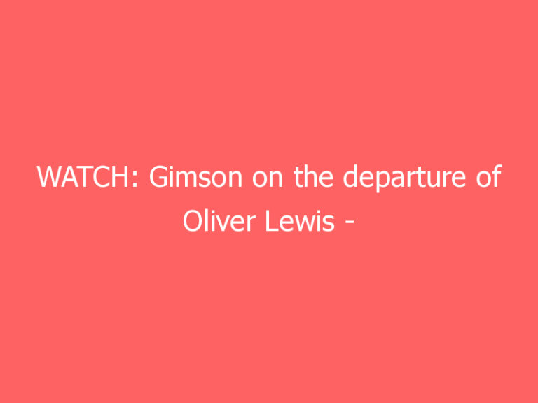 WATCH: Gimson on the departure of Oliver Lewis – and fissures in Johnson’s Downing Street