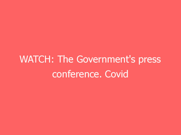 WATCH: The Government’s press conference. Covid deaths pass the 100,000 mark.