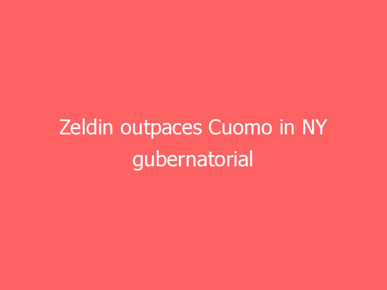 Zeldin outpaces Cuomo in NY gubernatorial fundraising fight