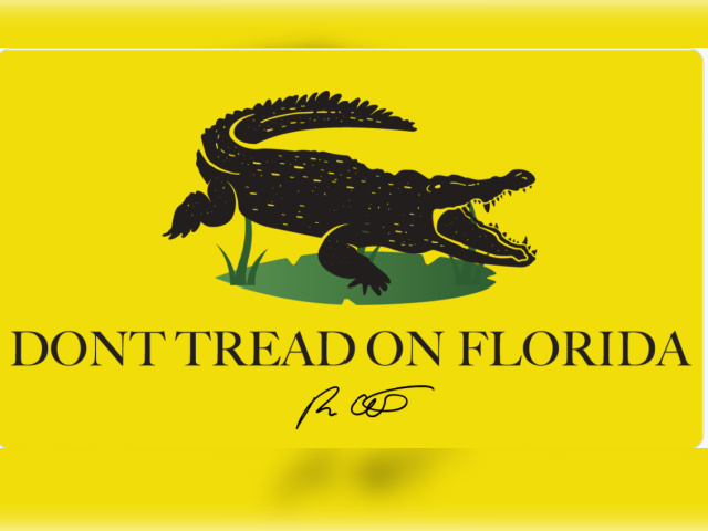 DeSantis Shares ‘Don’t Tread on Florida’ Meme Featuring an Alligator