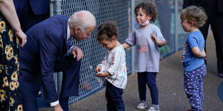 Biden seeks refuge from Connecticut hecklers: ‘I like kids better than people’