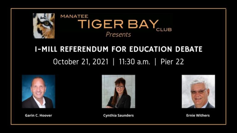 Manatee County 1-Mill Referendum For Education Debate