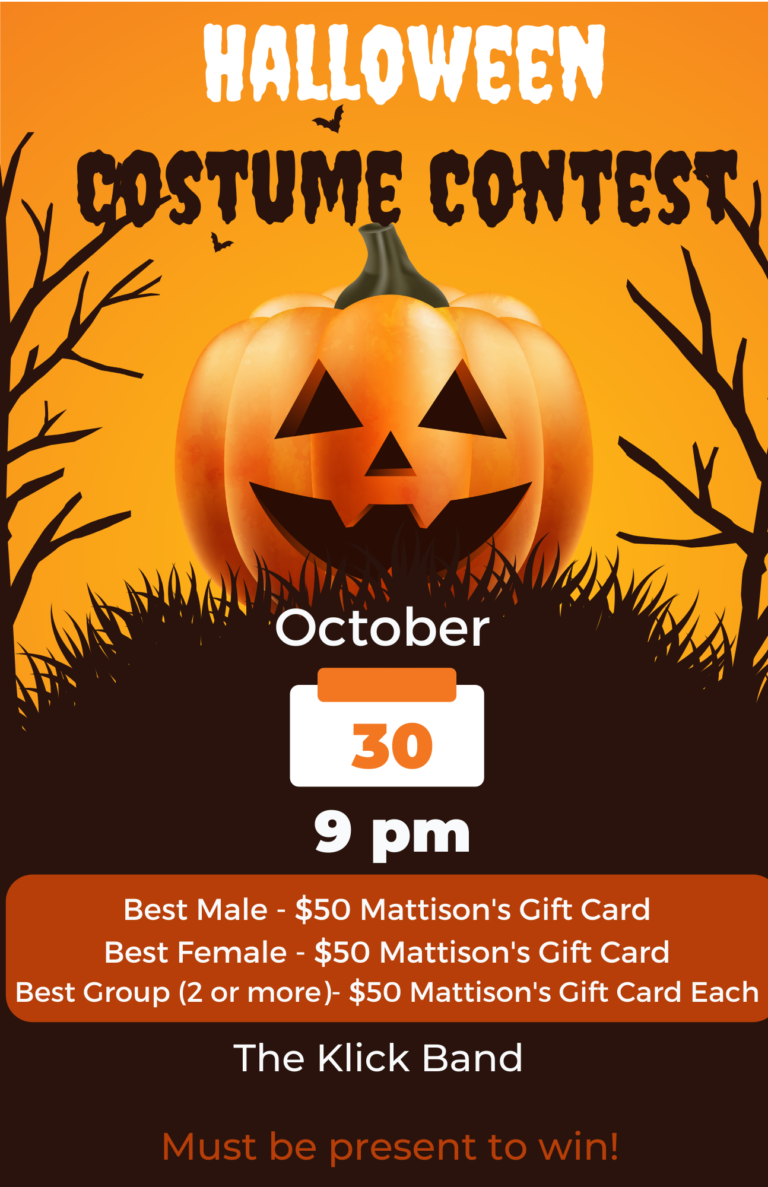 Mattison’s Annual Halloween Costume Contest
