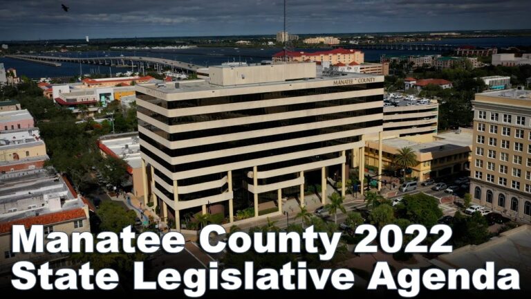 Manatee Commissioners Outline County Concerns as 2022 Legislative Session Begins