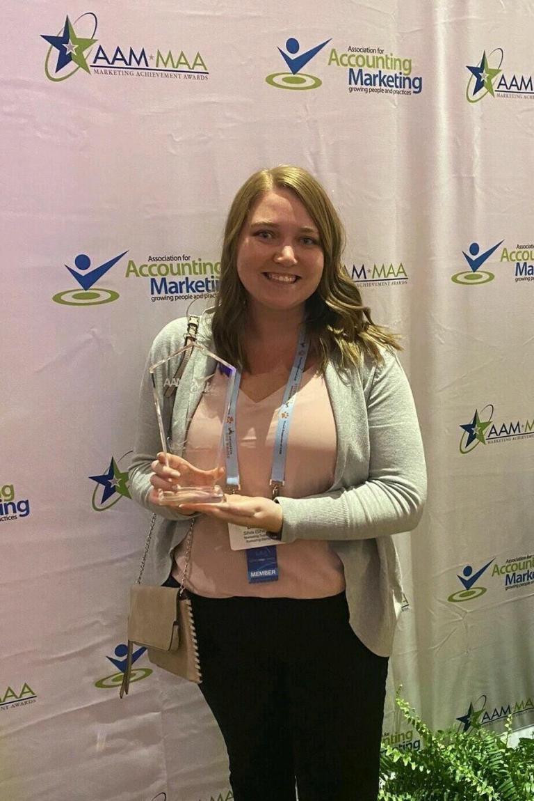 Kerkering Barberio Employee named Rookie of the Year by Association for Accounting Marketing