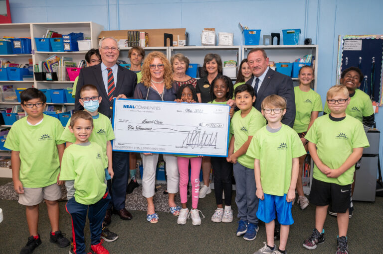 Neal Communities makes $10,000 donationto Laurel Civic Agency