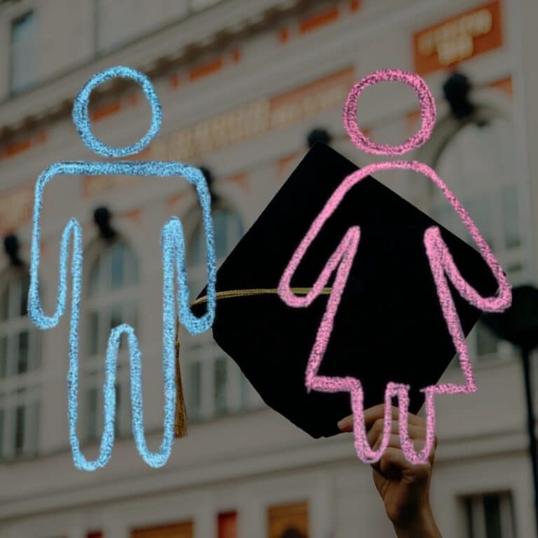 There Is A Gender Gap In Education