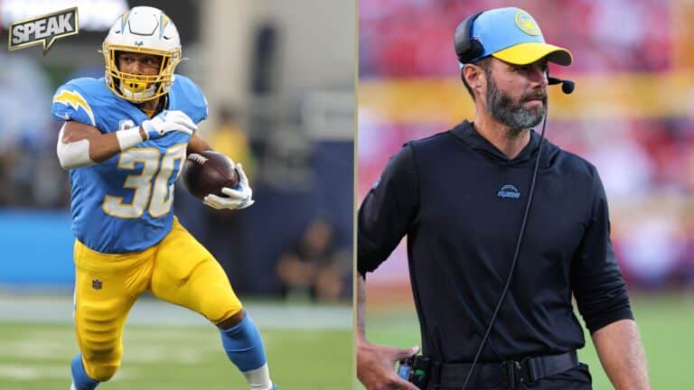 Austin Ekeler on Chargers faith in Brandon Staley: ‘I don’t have an opinion about that’ l Speak