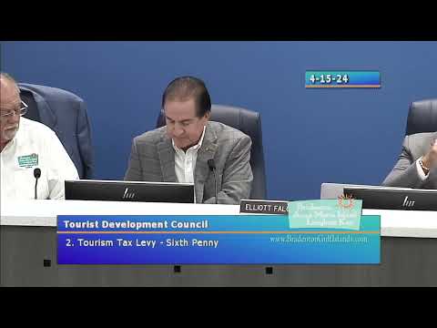 April 15, 2024 – Tourist Development Council