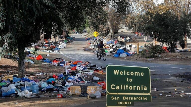 Democrat States Have A Large Homeless Problem