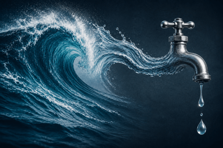 The Anti-Growth Tidal Wave Turned Out To Be A Faucet Leak