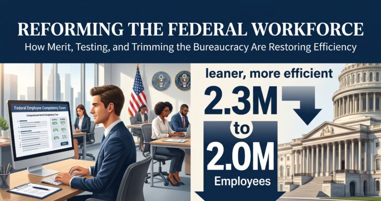 Trump Reduces The Size Of The Federal Workforce
